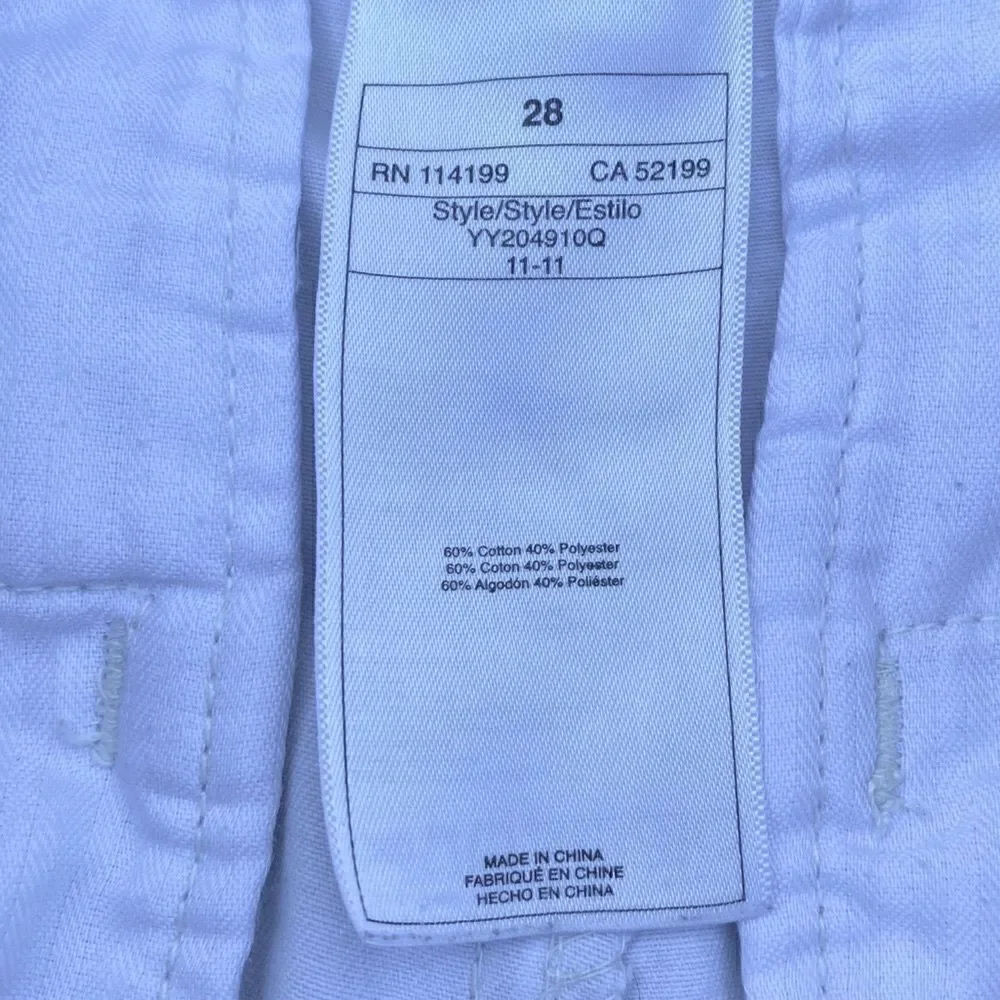 Quicksilver Gray/Ivory Plaid Check Bermuda Shorts. Size 28. VGUC! - Picture 7 of 7